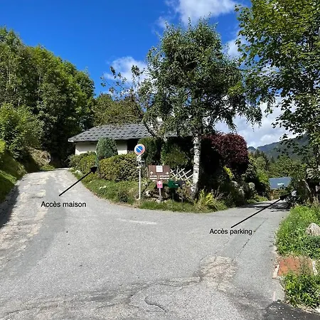 Logement Avec Jardin Et Vue Panoramique Montblanc Les Houches Exterior photo